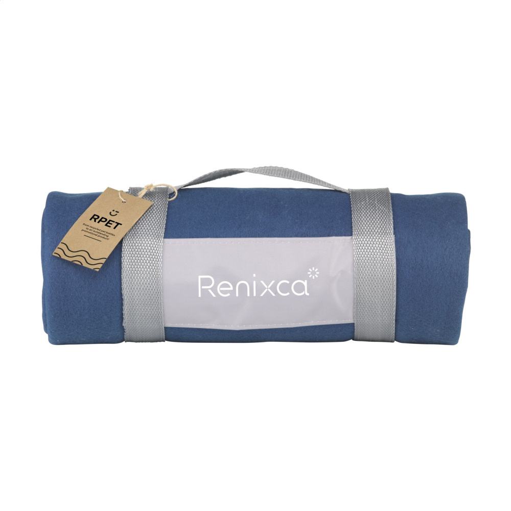 Logo trade promotional product photo of: SuperSoft RPET (180 g/m²) fleece blanket