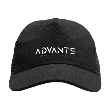 Logotrade advertising product picture of: Trucker Recycled Cotton cap