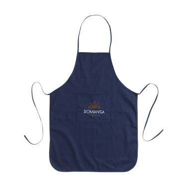 Logo trade promotional giveaway photo of: Apron Recycled Cotton (170 g/m²)