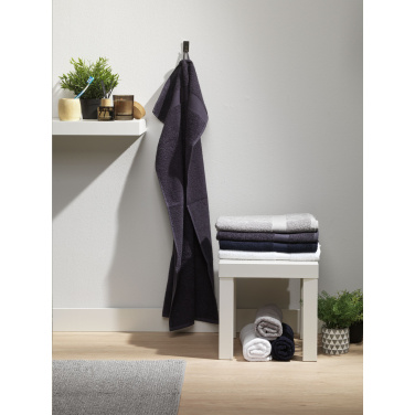 Logo trade promotional items image of: Wooosh Bath Towel GRS Recycle Cotton Mix 140 x 70 cm