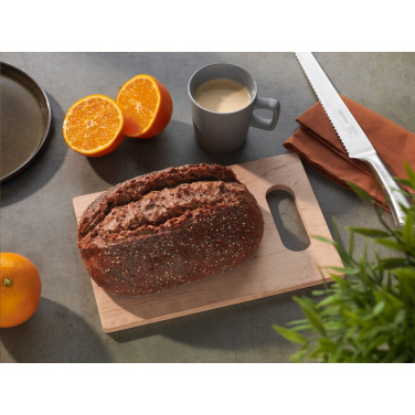 Logo trade promotional merchandise picture of: Alder Wood Chopping Board Open Grip