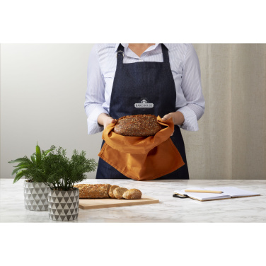Logotrade promotional merchandise photo of: Apron GRS Recycled Denim (220 g/m²)