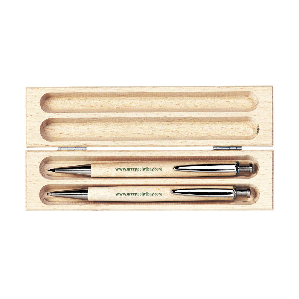 Logo trade business gift photo of: NovaSet writing set