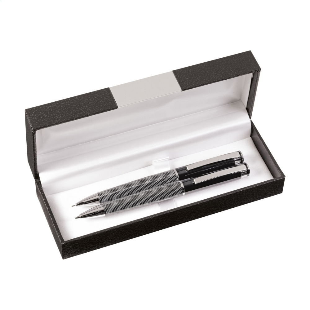 Logotrade business gifts photo of: Princeton Double writing set