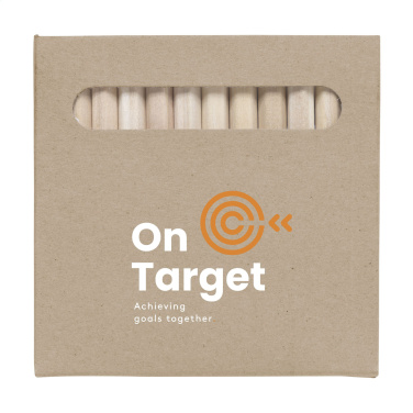 Logo trade promotional gifts image of: Pastelli coloured pencils