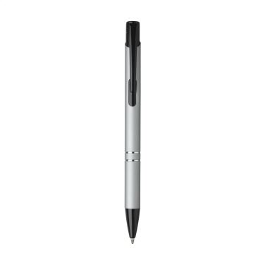 Logotrade promotional giveaway image of: Ebony Rubberised pen