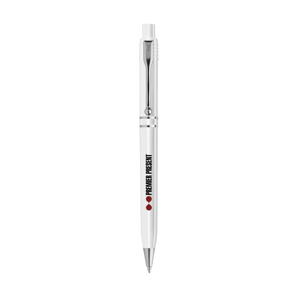 Logo trade promotional merchandise image of: Stilolinea Raja Chrome pen