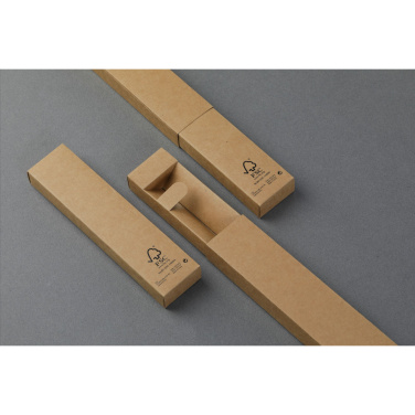 Logo trade promotional items image of: Gift Box Kraft Paper gift packaging