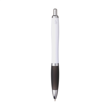 Logo trade promotional merchandise picture of: Athos Trans GRS Recycled ABS pen