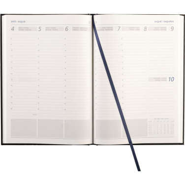 Logotrade promotional gift picture of: Eurodirect Balacron diary A5 4-languages