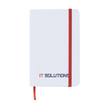 Logo trade advertising products image of: WhiteNote A6 Paper notebook