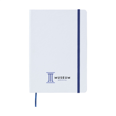 Logo trade corporate gift photo of: WhiteNote A5 Paper notebook