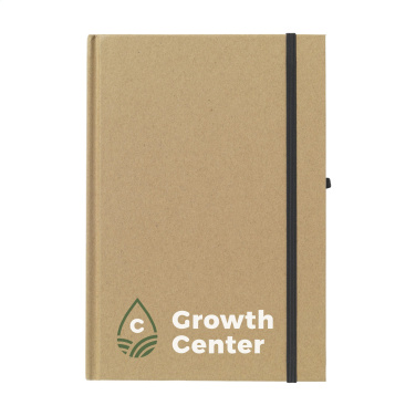 Logo trade promotional gifts image of: Pocket ECO Paper A5 notebook