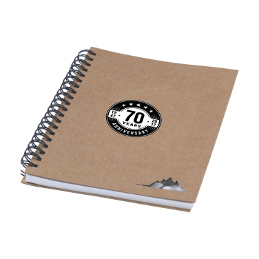 Logo trade advertising products image of: StonePaper Notebook