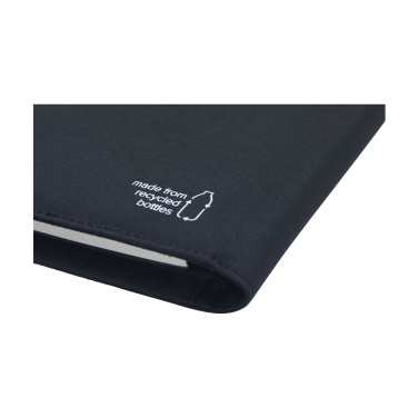 Logo trade promotional giveaways image of: Quest Portfolio RPET A5 document folder