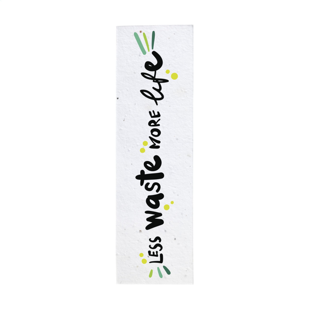 Logotrade promotional merchandise picture of: Seed Paper Bookmark