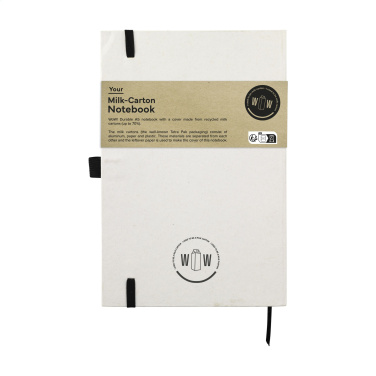 Logotrade promotional items photo of: Milk-Carton Paper Notebook A5