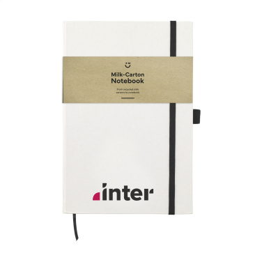 Logo trade promotional product photo of: Milk-Carton Paper Notebook A5