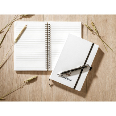 Logo trade promotional gifts image of: Milk-Carton Wire-O Paper Notebook A5