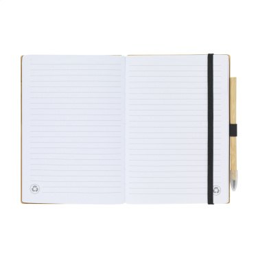 Logotrade promotional merchandise image of: BambooPlus Paper Notebook A5 - Inkless Pen