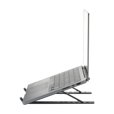 Logo trade business gift photo of: Standby GRS Recycled Alu Laptop Stand