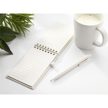 Logo trade promotional giveaways image of: Milk-Carton Smart Note Set Paper notebook