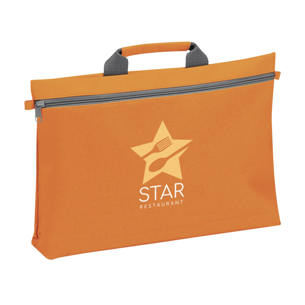 Logo trade advertising products image of: DocuTravel document bag