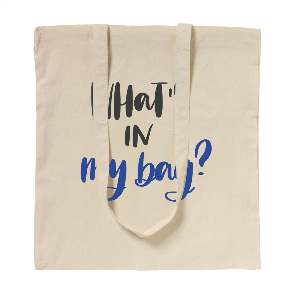 Logotrade promotional merchandise image of: ShoppyBag (100 g/m²) long handles cotton bag