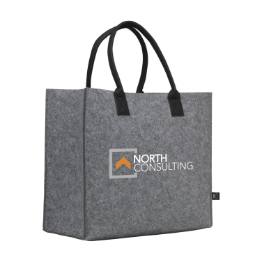 Logo trade corporate gifts image of: BigShopper Argus GRS RPET Felt