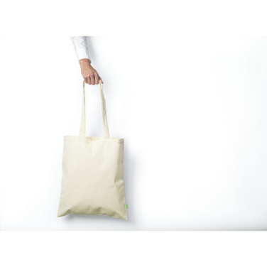 Logo trade business gift photo of: Organic Cotton GOTS Shopper (140 g/m²) bag