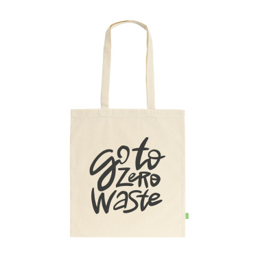 Logotrade promotional gift image of: Organic Cotton GOTS Shopper (140 g/m²) bag