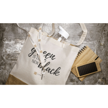 Logotrade promotional gift image of: Combi Organic Shopper (160 g/m²) bag
