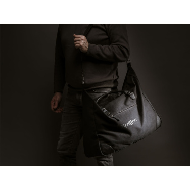 Logo trade promotional merchandise picture of: Denver Duffle Recycled Canvas travelling bag
