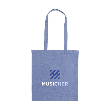 Logo trade promotional products image of: Melange Shopper GRS Recycled Canvas (280 g/m²) bag
