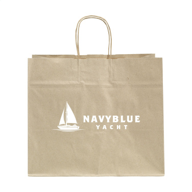 Logo trade promotional merchandise photo of: Leaf It Bag recycled grass paper (90 g/m²) XL