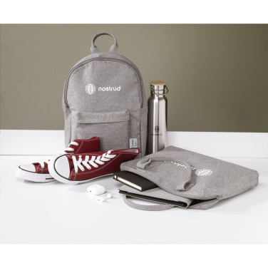 Logotrade promotional item image of: Wolkat Agadir Recycled Textile Backpack
