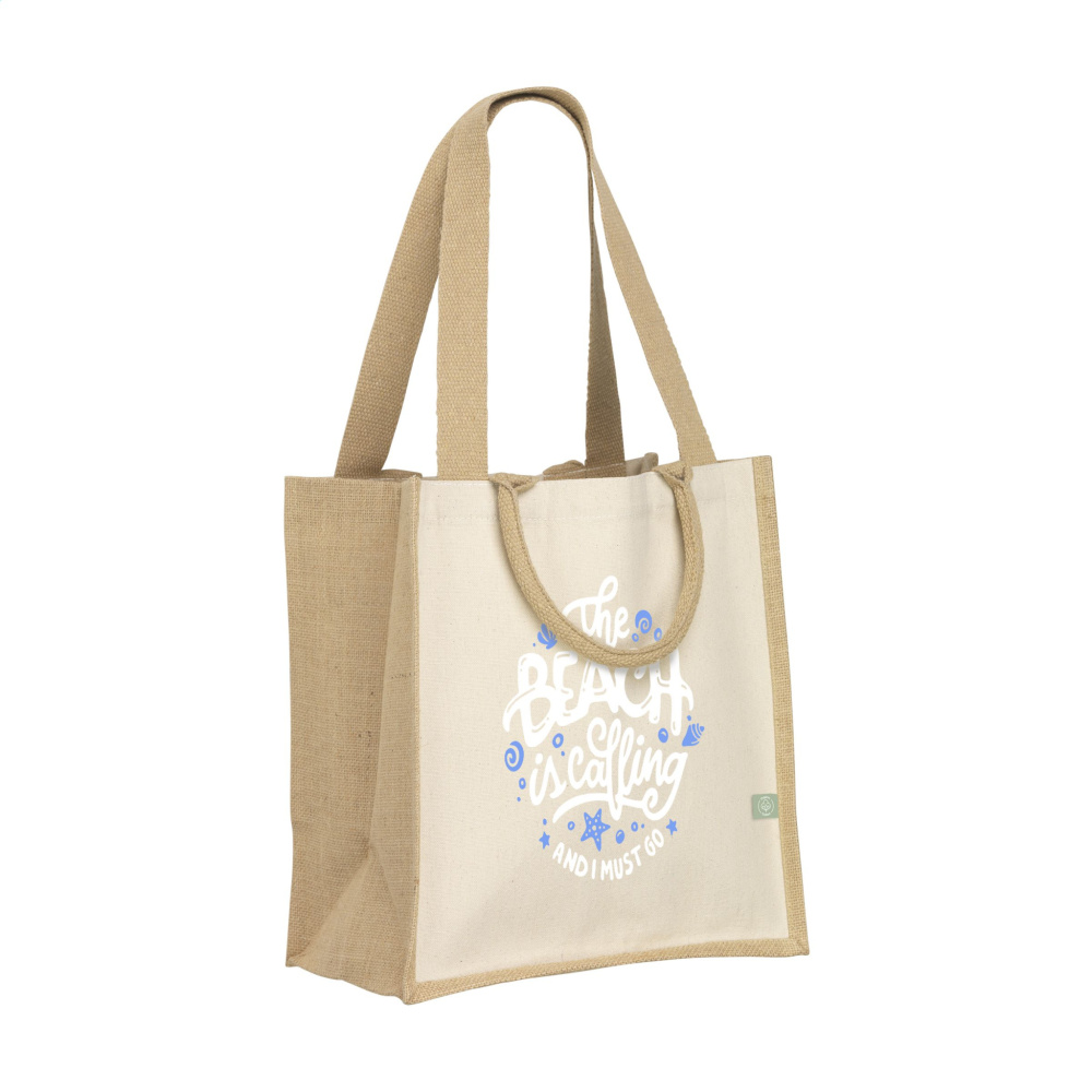 Logotrade promotional gift image of: Yucatan Shopper Organic Cotton (320 g/m²)