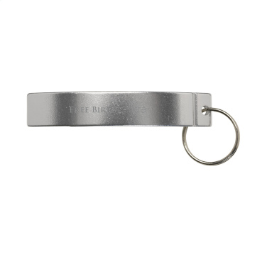 Logo trade promotional items picture of: Alu Opener keyring