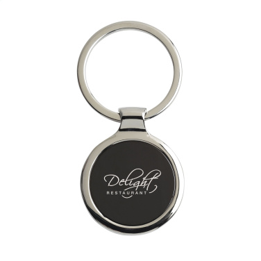 Logo trade promotional products image of: KeyTag Circle keyring