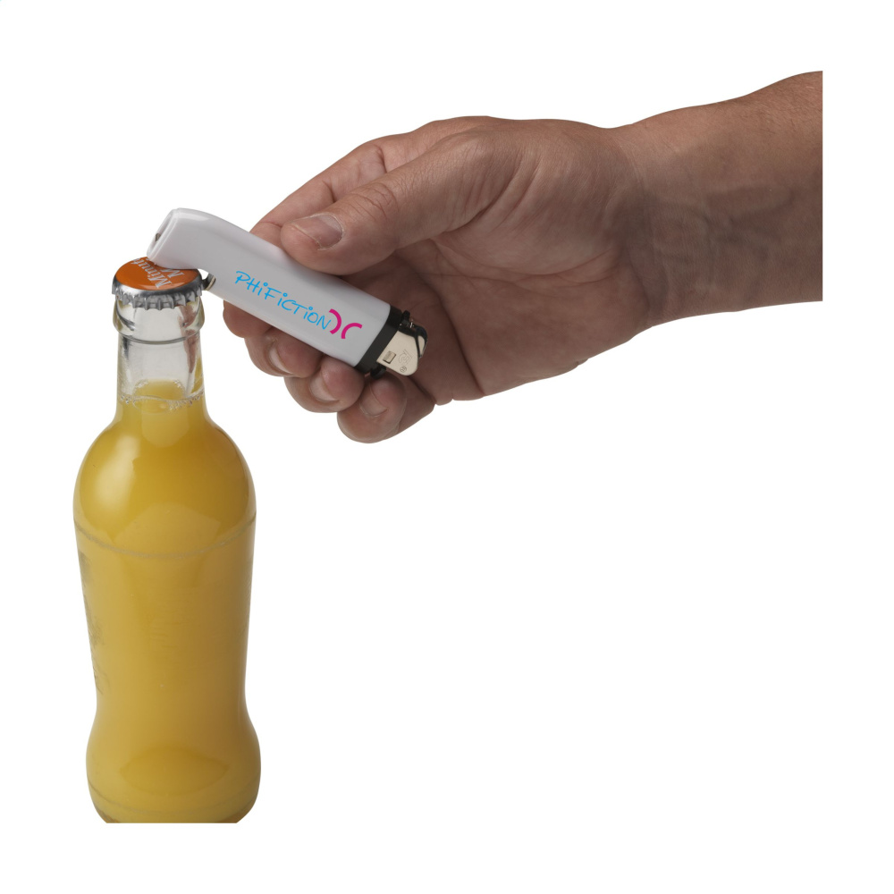 Logo trade business gifts image of: Flint Opener lighter