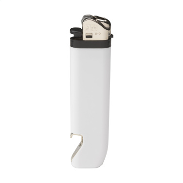 Logo trade promotional merchandise image of: Flint Opener lighter