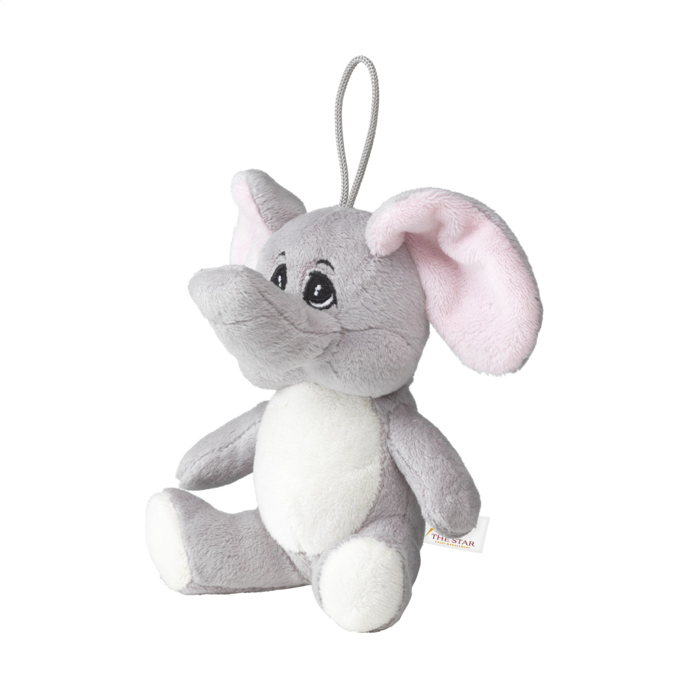 Logo trade corporate gift photo of: Animal Friend Elephant cuddle toy