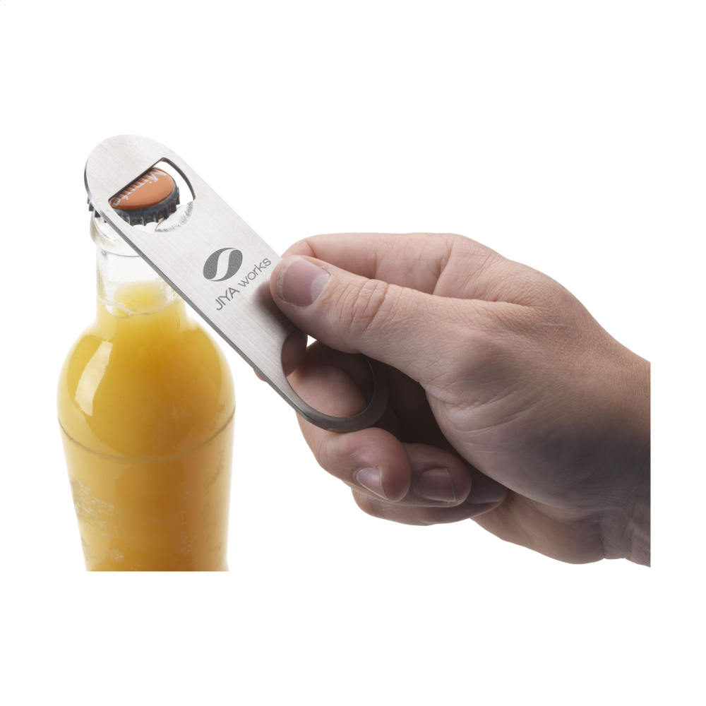 Logo trade promotional items picture of: CrownTop Metal Opener Metal