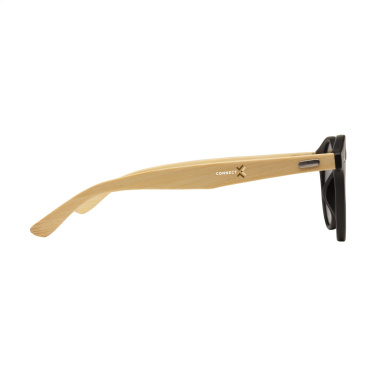 Logo trade promotional item photo of: Laguna Bamboo sunglasses