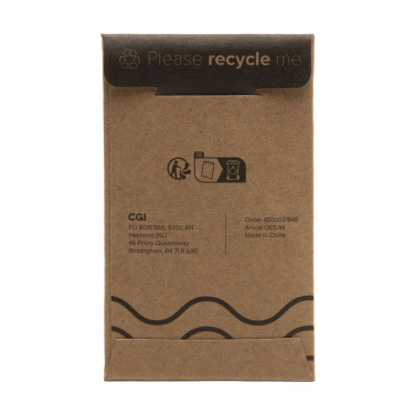 Logo trade promotional merchandise image of: Bamboo Key Rectangle keyring