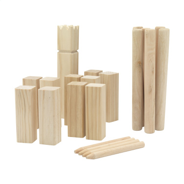Logo trade business gifts image of: Kingdom Kubb Outdoor Game