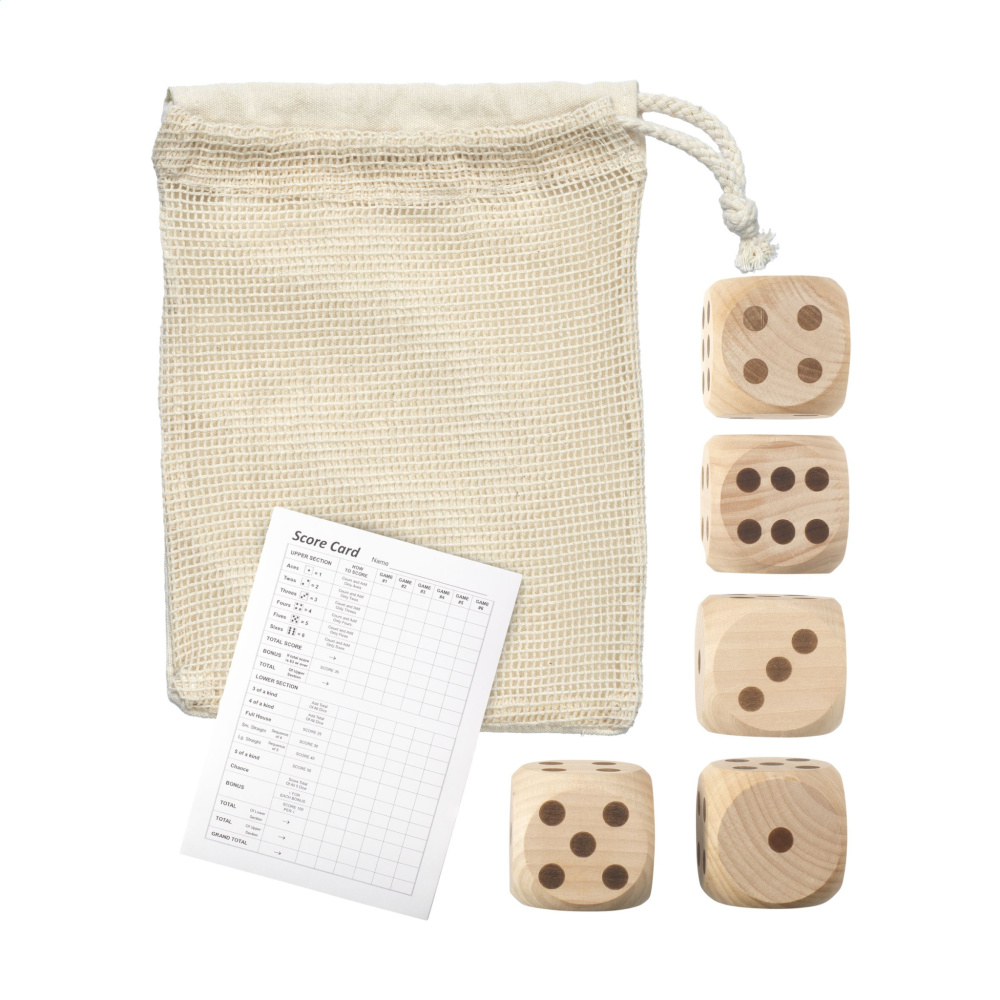 Logo trade promotional gifts image of: Outdoor Dice Game