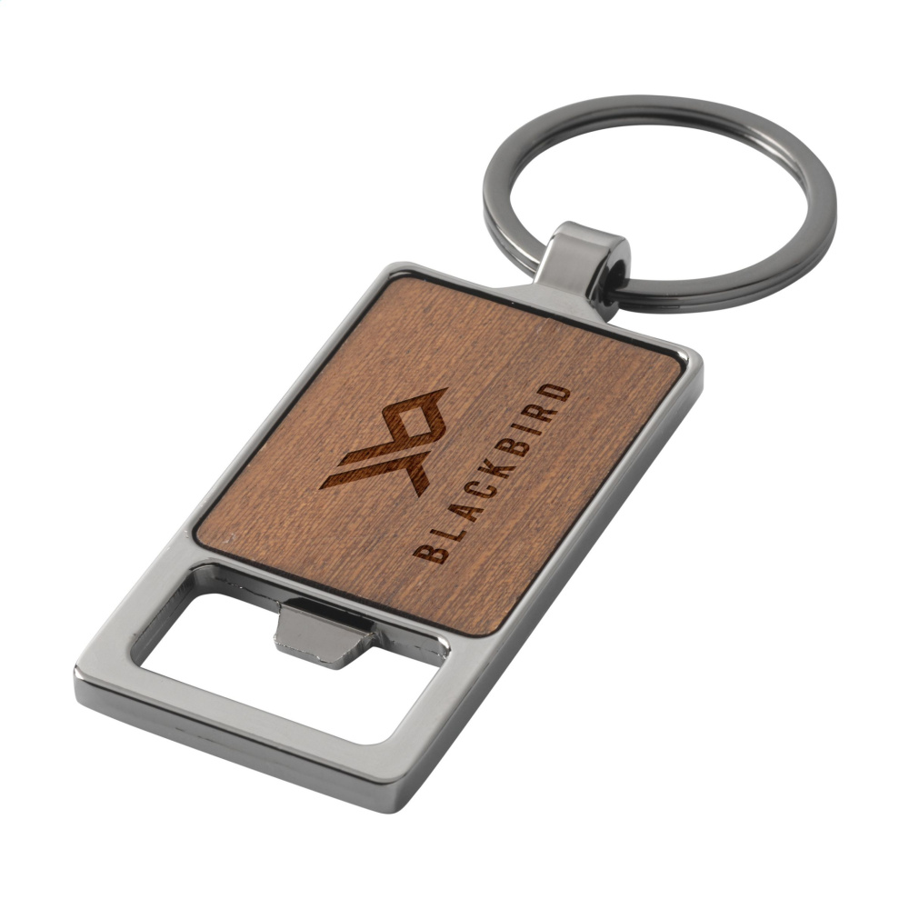 Logo trade promotional merchandise picture of: Sammy bottle opener / keyring