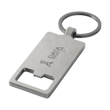 Logotrade promotional product picture of: Sammy bottle opener / keyring