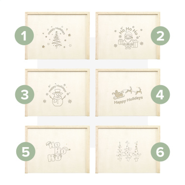 Logotrade promotional gift picture of: Recycled Playing Cards Double X-Mas